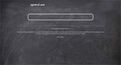 Desktop Screenshot of ogeneral.com